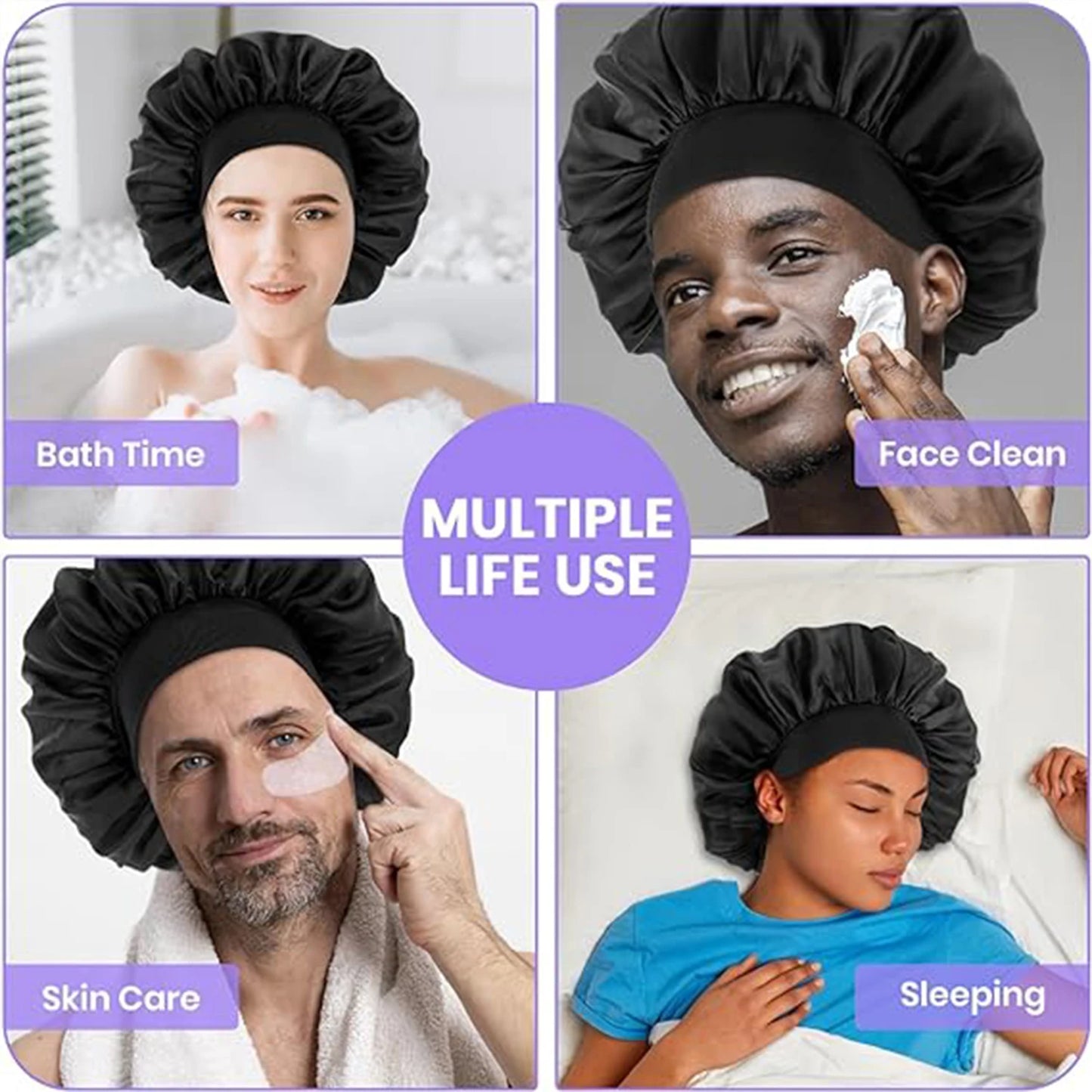 Silk Hair Bonnet!