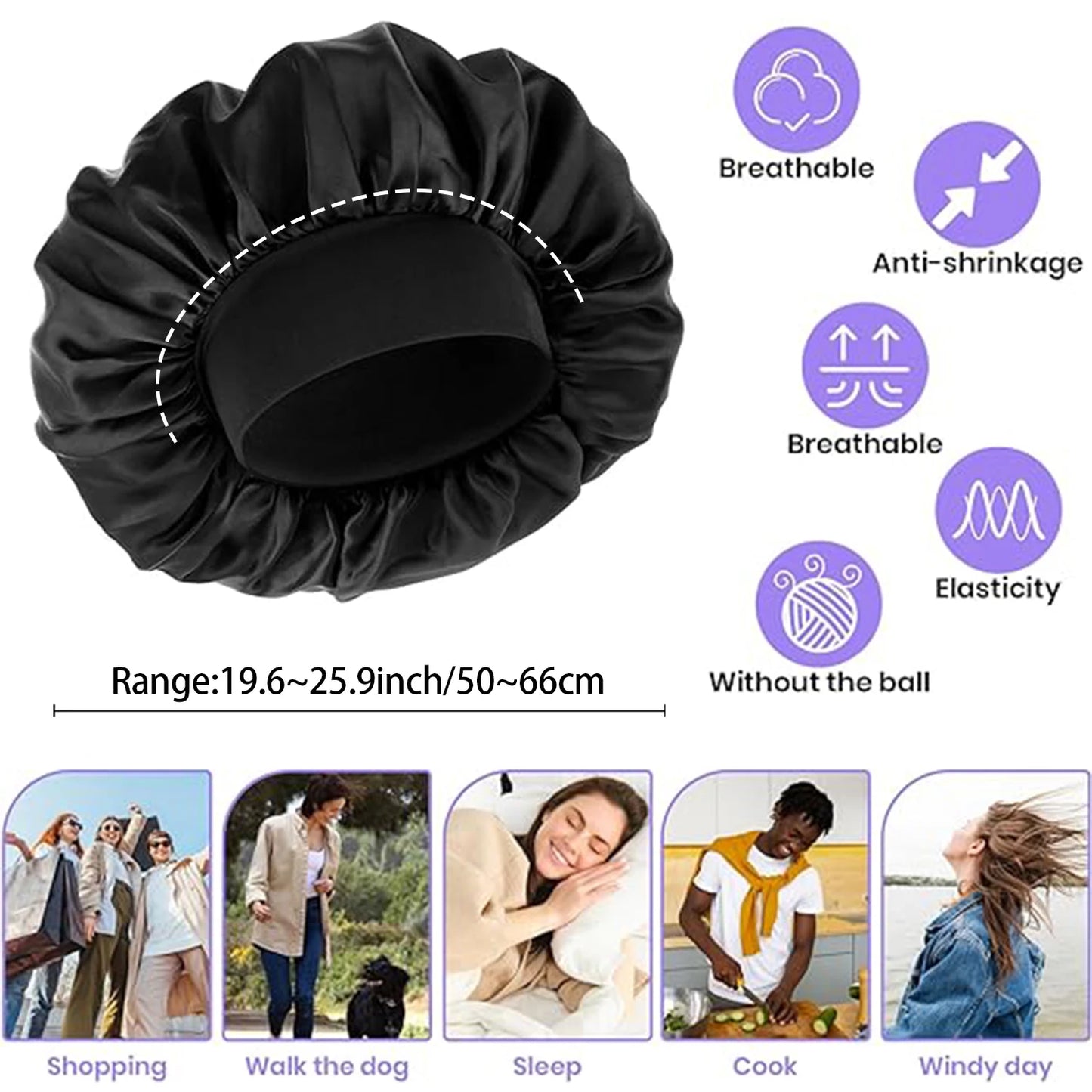 Silk Hair Bonnet!